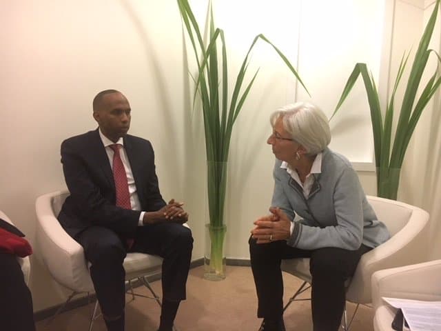 Somali PM meets global leaders at Davos, Switzerland
