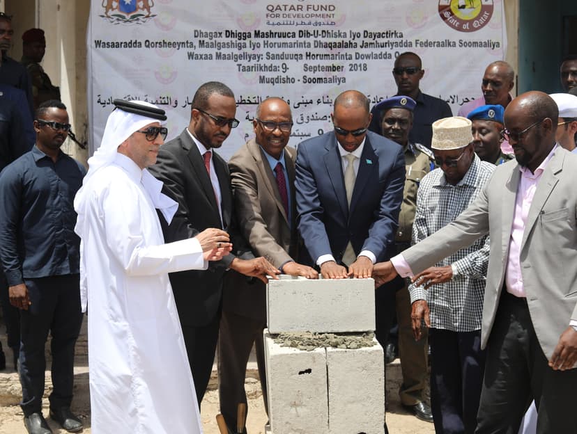 PM Lays Foundation Stone In Planning Ministry Rebuilding Project