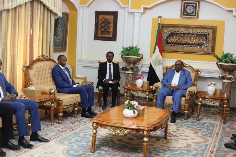 Somali Prime Minister meets Sudanese President, discuss bilateral relations