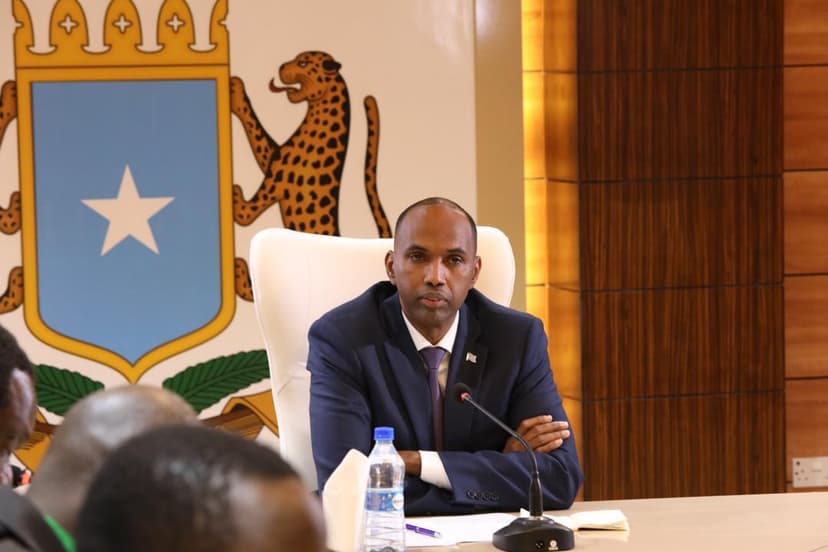 Somali Prime Minister Receives AU Peace & Security Council Delegation