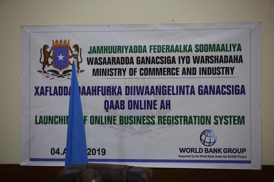 Ra’iisul Wasaare Khayre Oo Daah-furay Habka Online-ka Ee Diiwaan-gelinta Ganacsiga