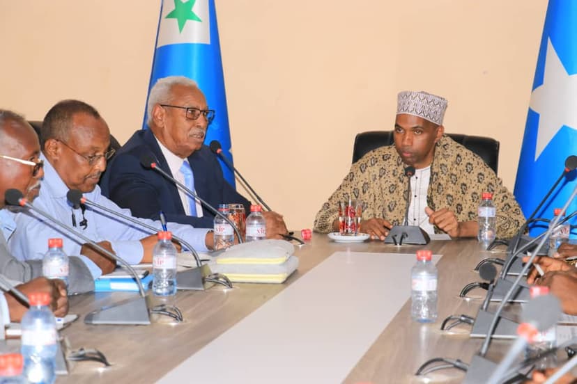 Ra’iisul Wasaaraha DFS Iyo Madaxweynaha Galmudug Oo Kulan Ku Yeeshay Cadaado (War Murtiyeed)
