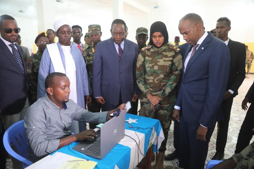 Dowladda Soomaaliya Oo Maanta Si Rasmi Ah Dhuusamareeb Uga Billaawday Diiwaan Gelinta Ciidanka Ahlu Sunna
