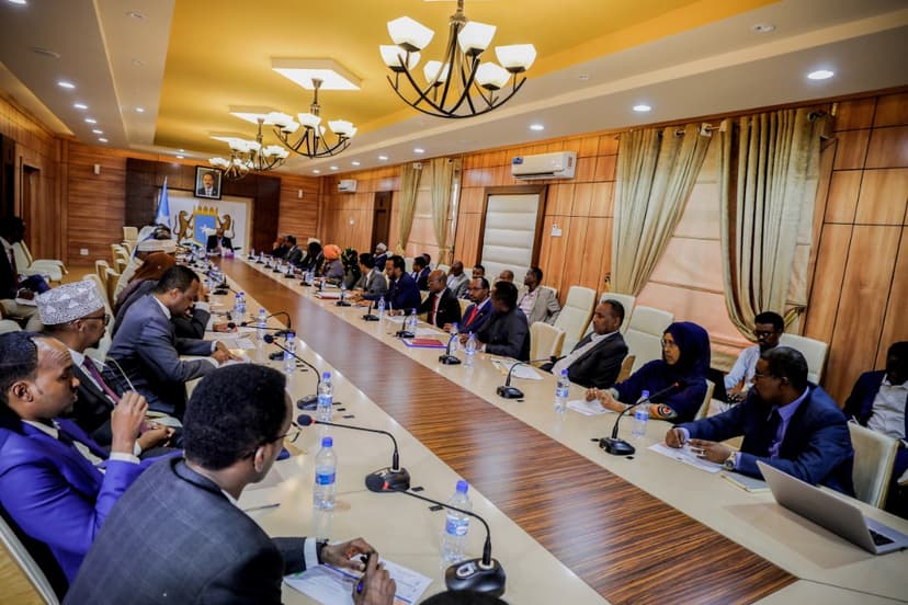 Xukuumadda Oo Taageertay Go’aankii Wasaaradda Arrimaha Gudaha Ay Ka Qaadatay Doorashooyinkii Jubaland Ee Baal Marsanaa Habraaca Doorashooyinka