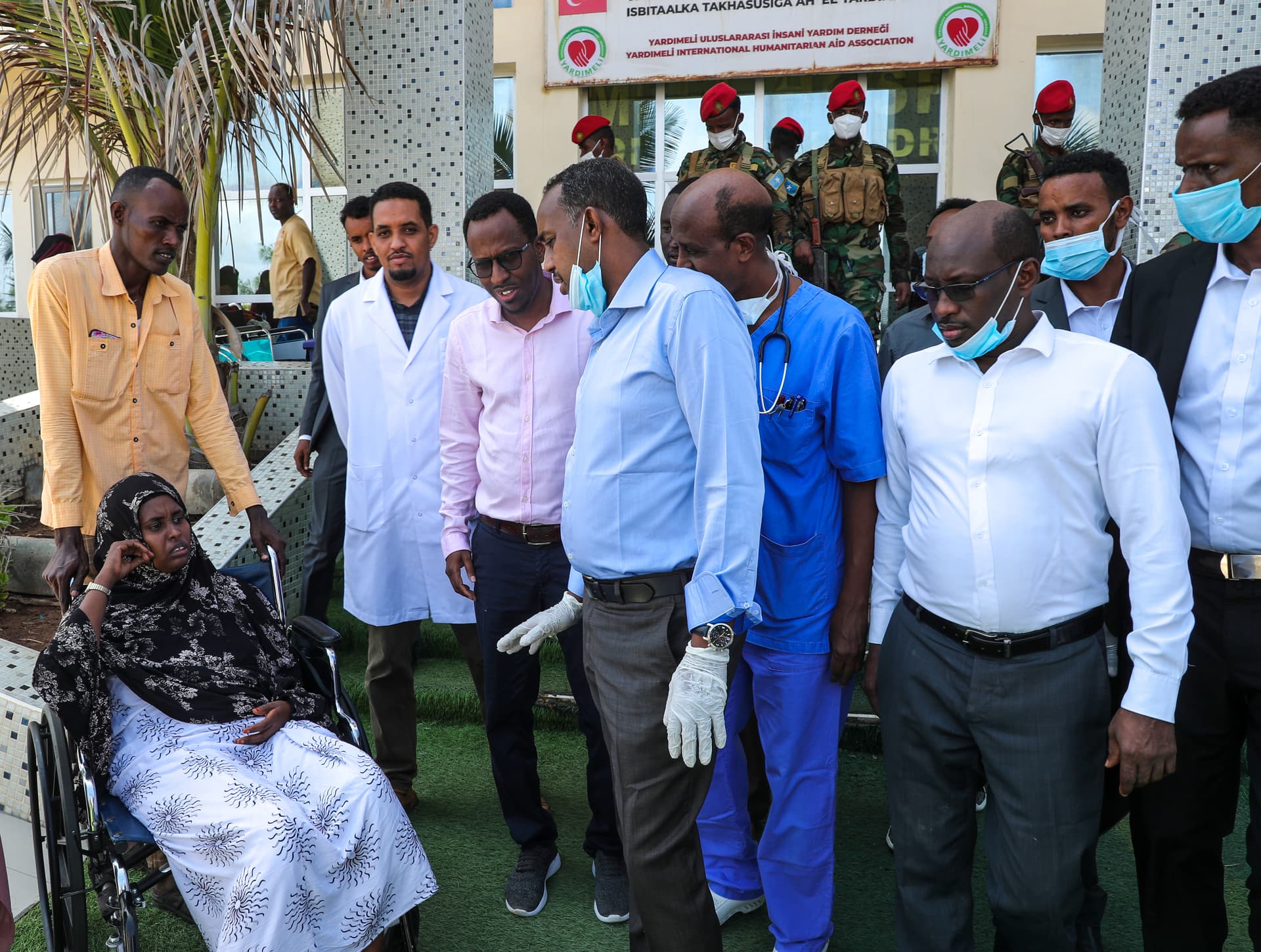 Ra’iisul Wasaare Rooble oo kormeeray qaar kamid ah Isbitaallada Muqdisho