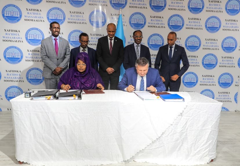 Dowladda Federaalka Soomaaliya oo dib u eegid ku sameysay Heshiiskii Maalgelinta Dekedda Muqdisho ee shirkadda Albayrak