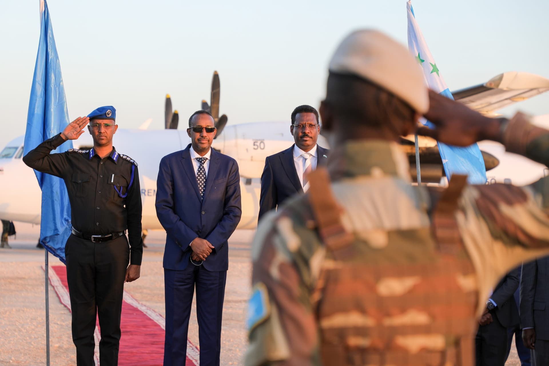 Ra’iisul Wasaare Rooble oo si weyn loogu soo dhaweeyey Galmudug