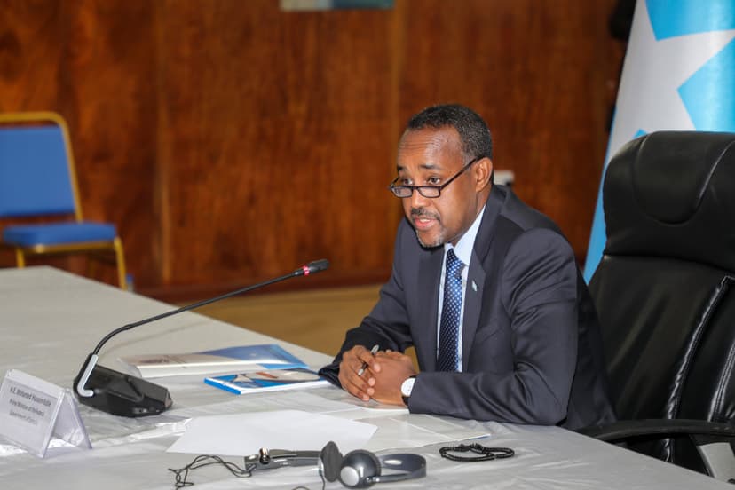 PM Roble Chairs Security and Justice Commitee Meeting. Communique