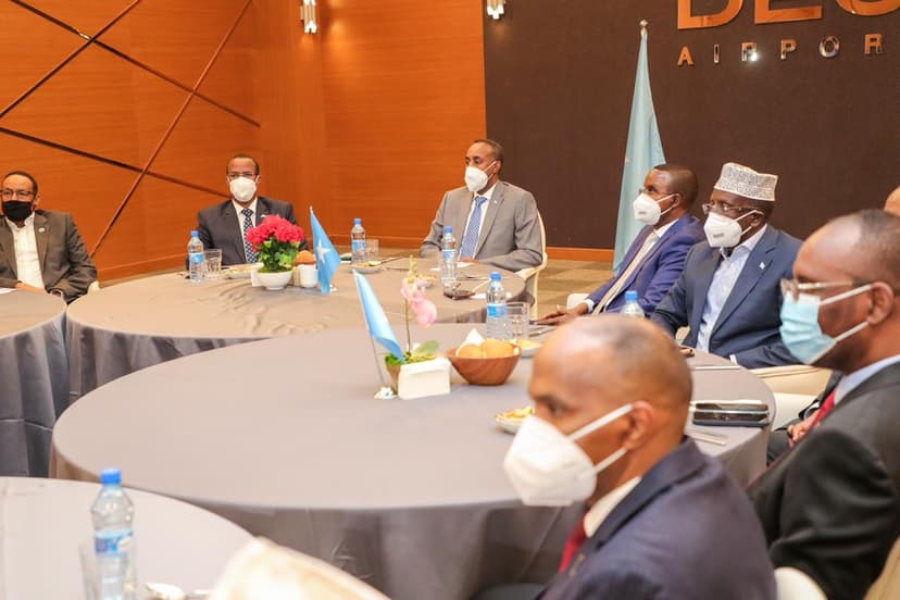 Ra’iisul Wasaare Rooble oo guddiyo u magacaabay qabanqaabada bannaanbaxyada Midowga Musharraxiinta iyo Baaritaanka Dhacdooyinkii 19-kii Febraayo 2021