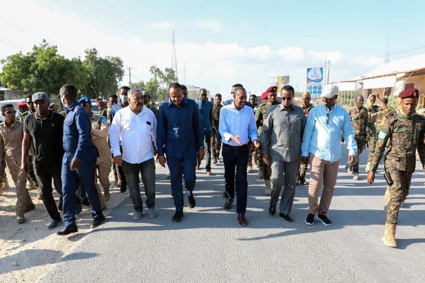Ra’iisul Wasaare Rooble oo kormeer ku tagay mashaariic horumarineed oo ka socota Balcad