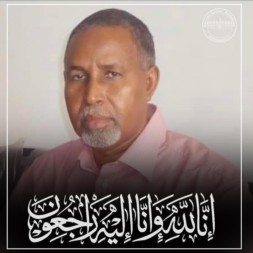Ra’iisul Wasaare Rooble oo ka tacsiyeeyey Geerida Allaha u naxariistee Cabdullaahi M. Shirwac
