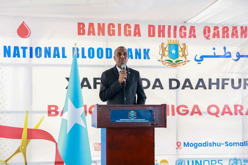 RA’IISUL WASAARE XAMSA OO XARIGGA KA JARAY XARUNTA BANGIGA DHIIGGA QARANKA.