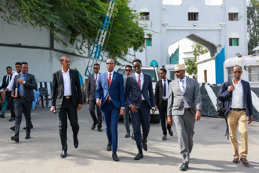 Ra’iisul Wasaare Xamse oo kulan la qaatay Lataliyaha Dimuqraadiyadda iyo Xuquuqul Iinsaanka Wasaaradda Arrimaha Dibadda Maraykanka