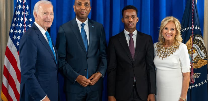 Ra’iisul Wasaare Xamsa oo la kulmay Madaxweyne Biden