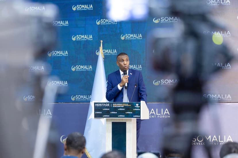 Ra’iiisul Wasaare Xamsa soo xiray Madasha Aragti-wadaagga Soomaaliyeed ee Heritage