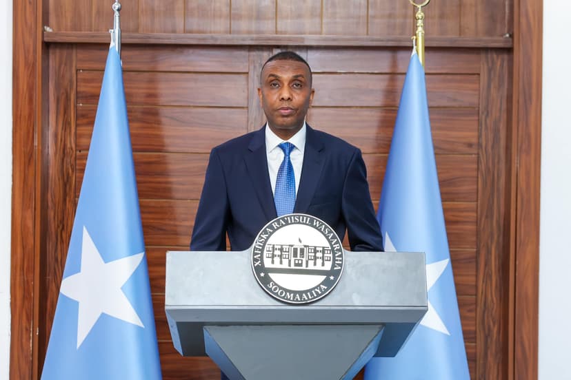 Ra’iisul Wasaare Xamsa oo shacabka Soomaaliyeed la wadaagay guulihii laga gaaray Madasha Golaha Wadatashiga Qaran