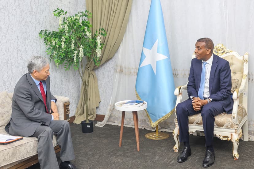 Ra’iisul wasaaraha Jamhuuriyadda oo qaabilay agaasimaha bangiga Adduunka ee Somalia