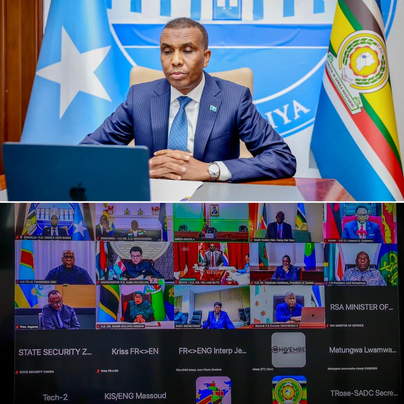 Ra’iisul Wasaare Xamsa oo ka qayb galay kulan madaxeed wadajir ah oo ay yeesheen EAC iyo SADC