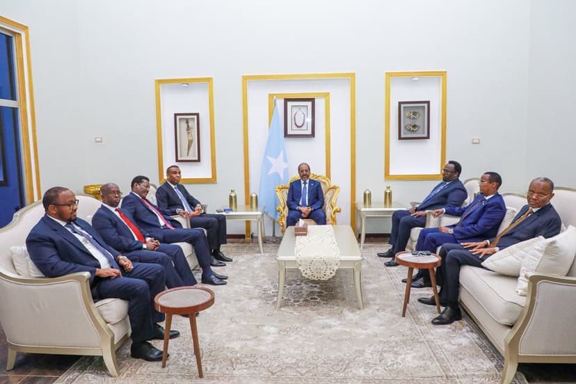Shirka Golaha Wadatashiga Qaranka oo ka furmay Muqdisho.