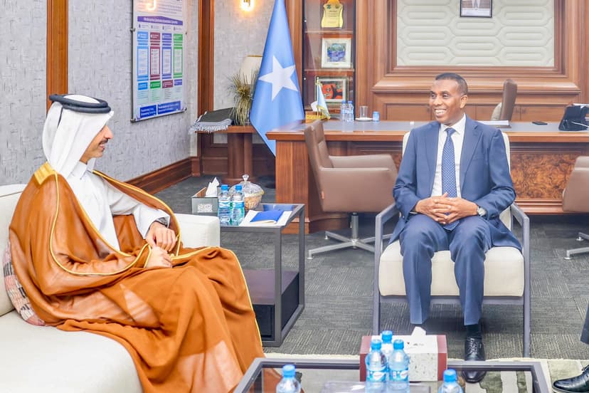 Ra’iisul Wasaare Xamsa oo qaabilay Danjiraha Qatar