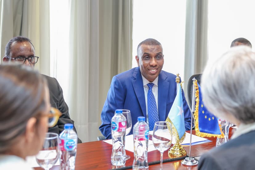 Ra’iisul Wasaare Xamsa oo la kulmay Wakiilka Gaarka ah ee Midowga Yurub u qaabilsan Geeska Afrika