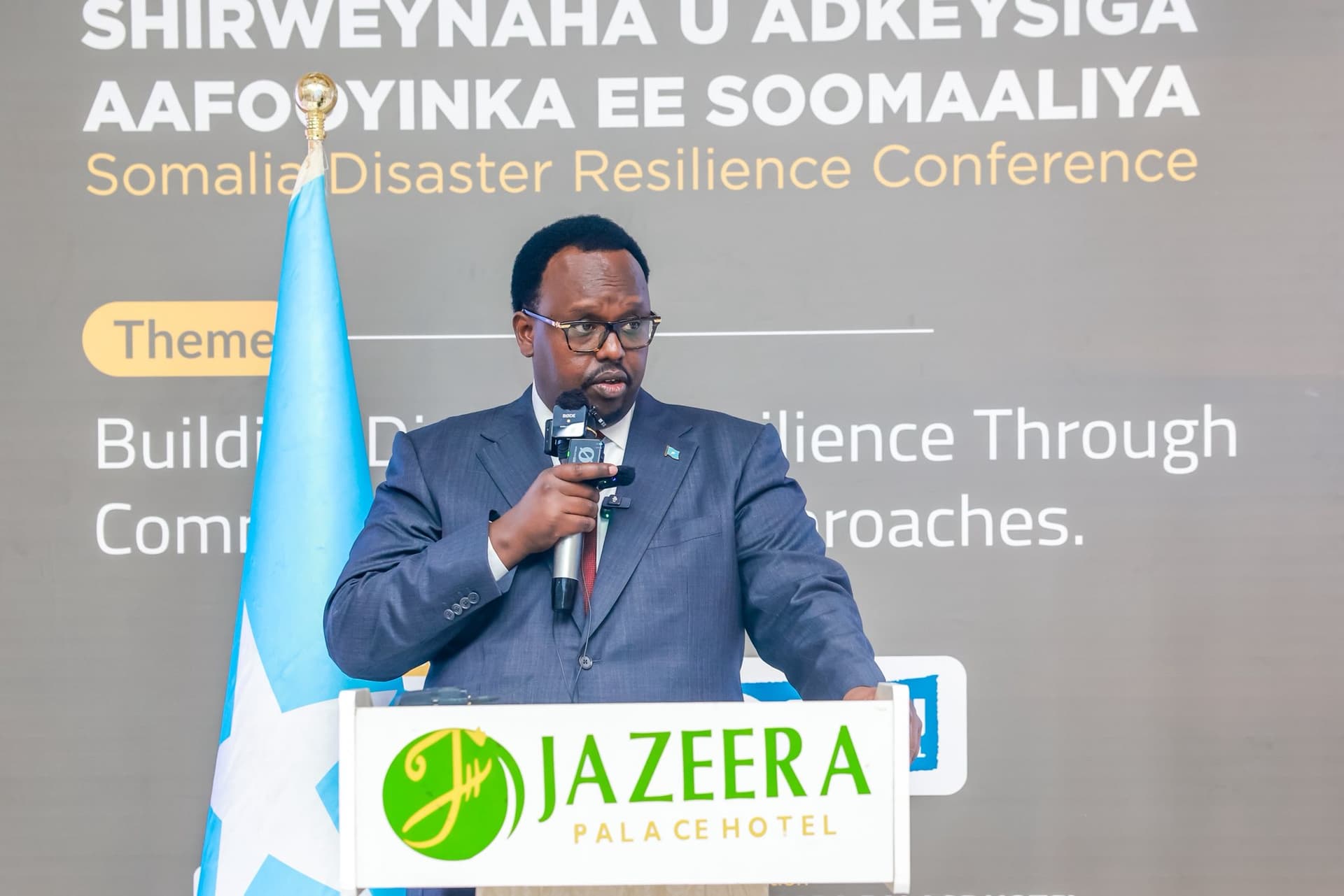 Ku simaha Ra’iisul Wasaaraha oo daahfuray Shirweynaha u Adkeysiga aafooyinka