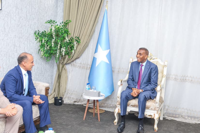 Ra’iisul Wasaare Xamsa oo qaabilay Danjiraha Masar ee Soomaaliya