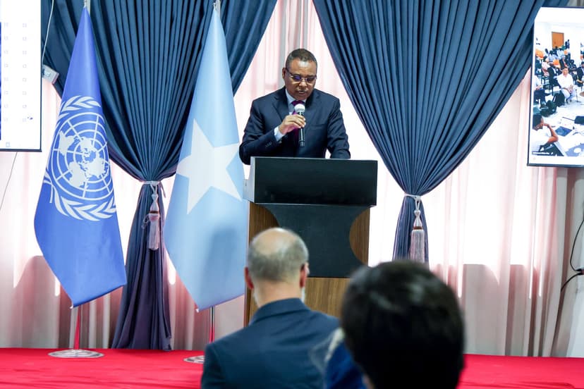 Ra’iisul Wasaare Ku-xigeenka Jibriil ayaa si rasmi ah u daah-furay Qorshaha iyo Ka-jawaabista xaaladda Bani’aadannimo ee(HNRP 2026).