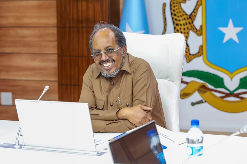 President Hassan Sheikh Mohamud Chairs Cabinet Meeting