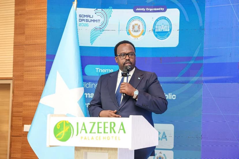 Ra’iisul Wasaare Ku-xigeenka XFS Saalax Axmed Jaamac oo Muqdisho ka Daahfuray Shirweynaha Kaabeyaasha Dhijitaalka, Kuna Adkeeyay Casriyeynta Adeegyada Dowladda