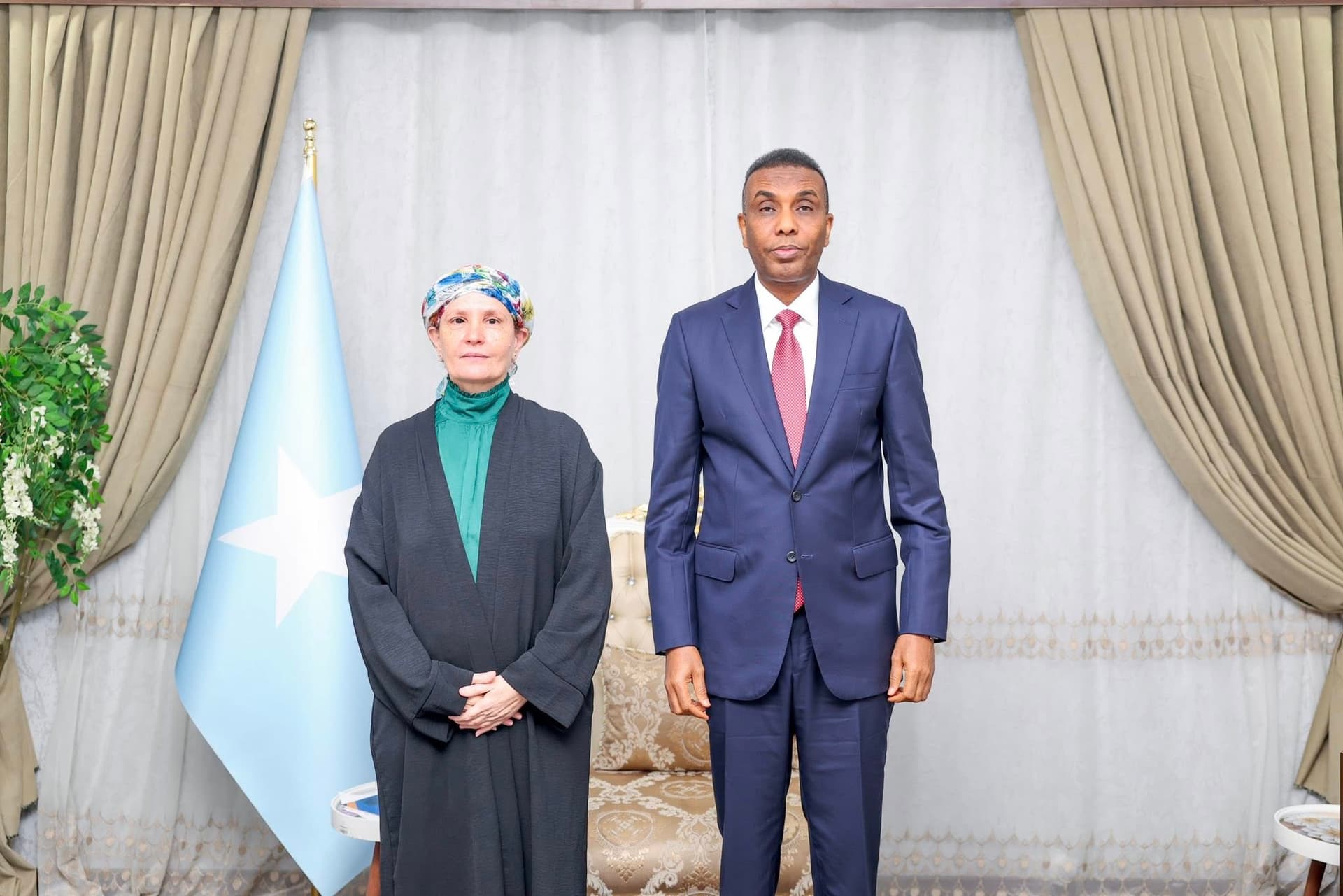 Ra’iisul Wasaare Xamsa Cabdi Barre oo Qaabilay Wakiilka Cusub ee UNICEF, Kuna Adkeeyay Xoojinta Iskaashiga Adeegyada Aasaasiga ah iyo Horumarinta Qaranka