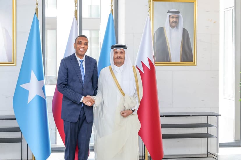 Ra’iisul Wasaaraha XJFS Mudane Xamse oo Kulan Muhiim ah La Yeeshay Dhiggiisa Qatar 