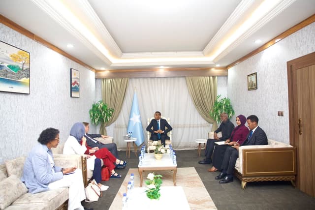 Ra’iisul Wasaare Xamsa oo la kulmay Safiirka cusub ee Midowga Yurub u qaabilsan Soomaaliya