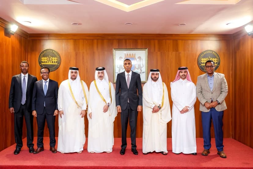 Ra’iisul Wasaare Xamsa oo qaabilay wafdi ka socda Dowladda Qatar