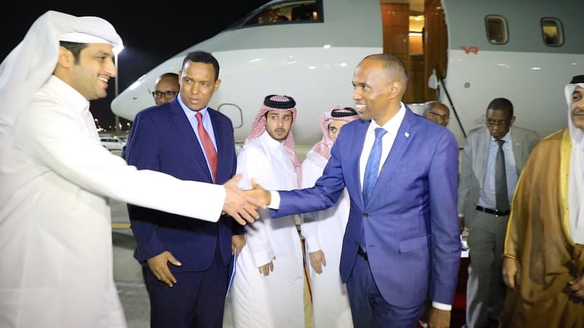 Ra’iisul Wasaare Xasan Cali Khayre Oo Booqasho Rasmi Ah Ku Gaaray Dalka Qatar