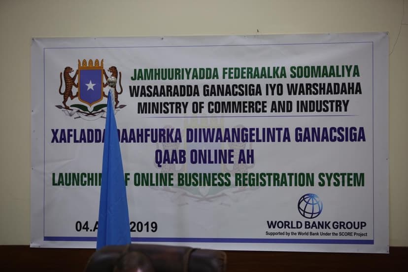 Ra’iisul Wasaare Khayre Oo Daah-furay Habka Online-ka Ee Diiwaan-gelinta Ganacsiga