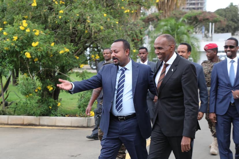 Ra’iisul Wasaare Khayre Oo Kulan La Qaatay Dhiggiisa Ethiopia