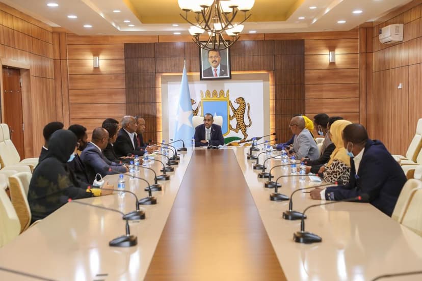 Ra’iisul Wasaare Rooble oo la kulmay Guddiga doorashooyinka Gobollada Waqooyi ee Soomaaliland