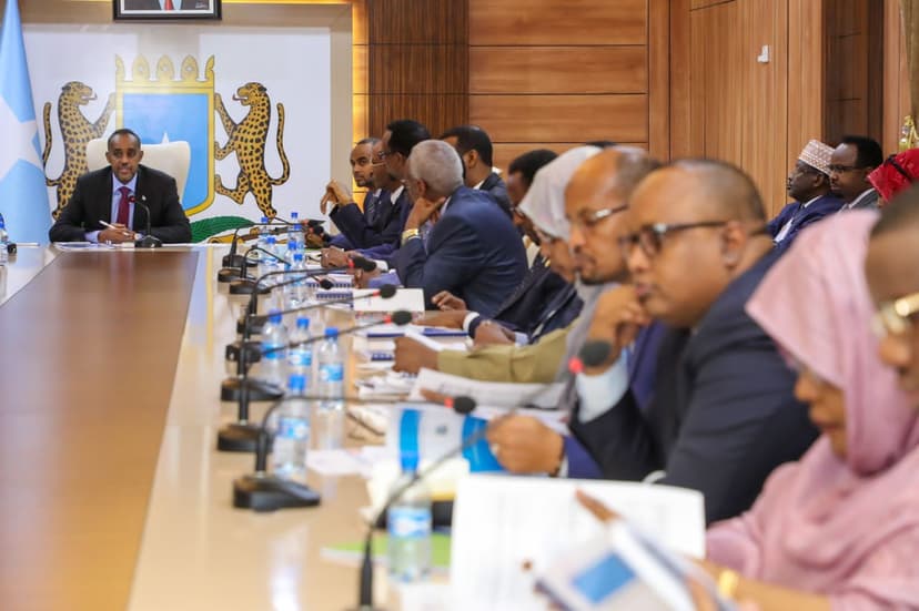 Golaha Wasiirrada oo ansixiyey ansixinta miisaaniyadda sanadka 2022 iyo Guddiga fulinta wareegtadii Madaxweynaha