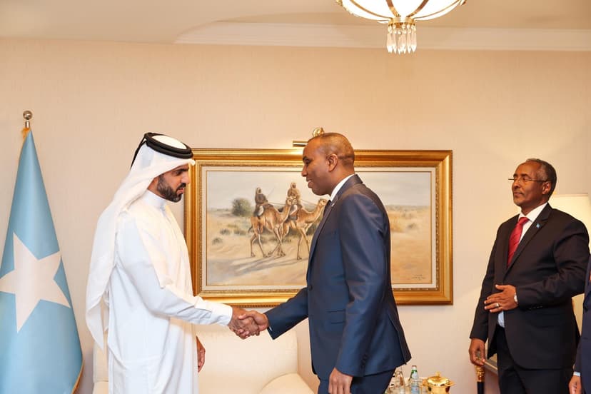 Ra’iisul Wasaare Xamsa ayaa kulan la qaatay Agaasimaha Guud ee Sanduuqa Horumarinta Qatar