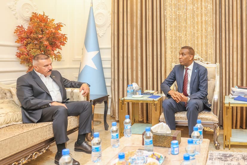 Ra’iisul Wasaare Xamsa oo kulan la qaatay Wasiirka Arrimaha Gudaha ee Ciraaq