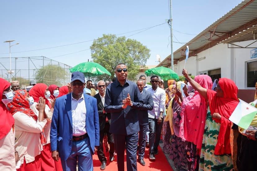 Ra’iisul wasaare Xamsa oo booqday gobolka Carta ee dalka Jabuuti