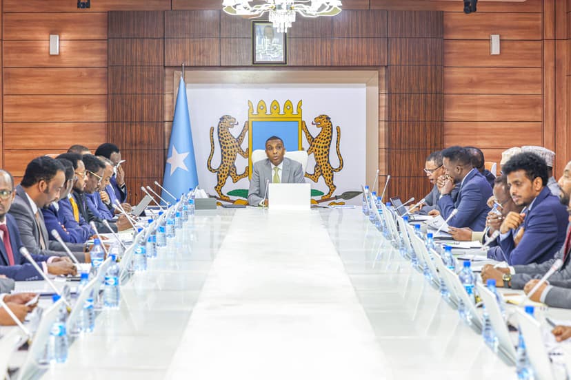 Golaha Wasiirada Xukuumadda Soomaaliya oo bogaadiyey Ciidanka Qaranka