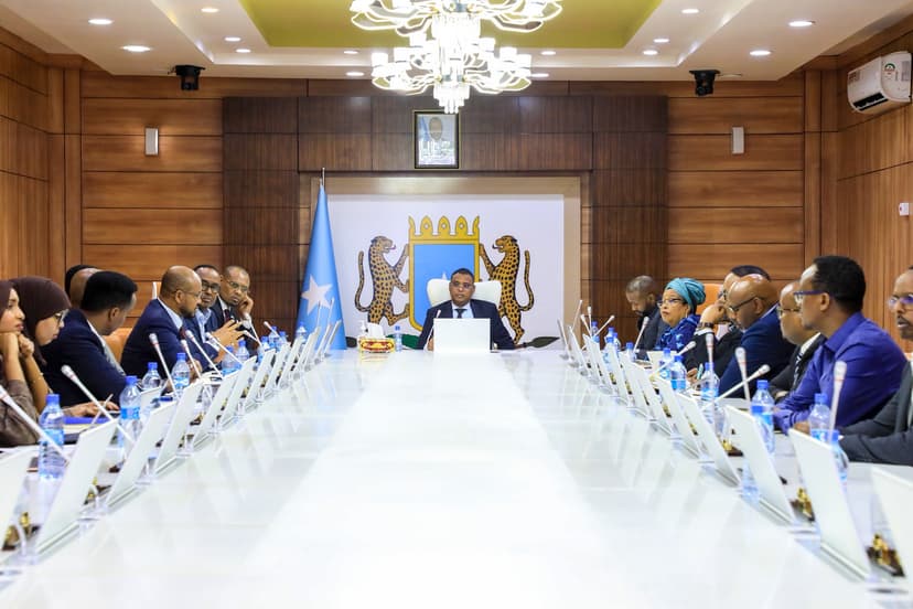 Ra’iisul Wasaare ku xigeenka labaad oo guddoomiyey Shir looga hadlayay wax ka qabashada abaarta ka jirta gobolka Awdal