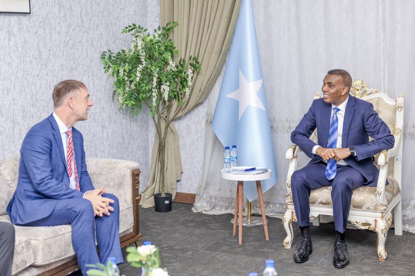 Ra’iisul Wasaare Xamsa oo qaabilay Danjiraha dowladda Jarmalka