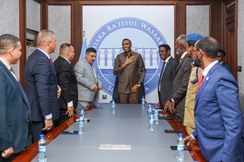 Ra’iisul Wasaare Xamsa oo qaabilay Wafdi ka socda Dowladda Ciraaq