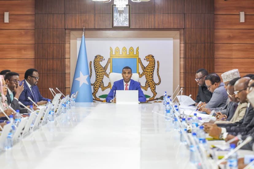 The Council of Ministers of the Federal Government of Somalia Approved Key Laws and Agreements, Commended Operations Against Al-Shabaab, and Called for Peace Arising from the Awdal Conflict.