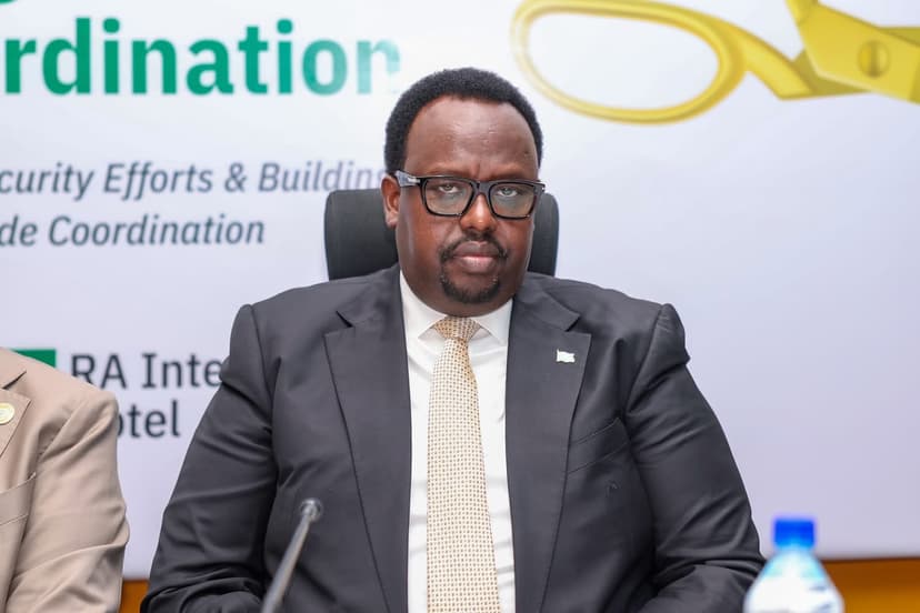 Deputy Prime Minister of the Federal Government of Somalia, Salah Ahmed Jama, Chaired the Humanitarian Forum and Emphasized Accelerating Drought Prevention Efforts.