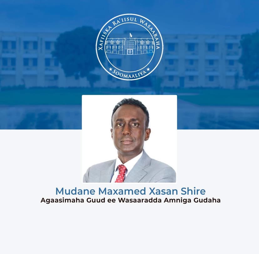 Ra’iisul Wasaare Xamsa oo magacaabid iyo Isku shaandhayn ku sameeyey qaar kamid ah Agaasimeyaasha Guud ee Wasaaradaha